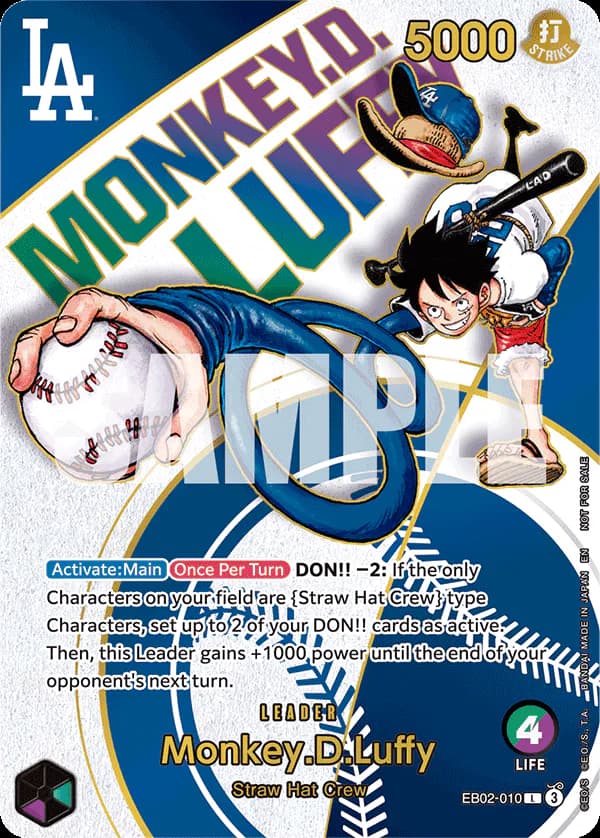 Monkey.D.Luffy EB02-010 Official alternate printing 2