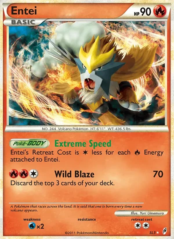 Entei SL3/95 from Call of Legends