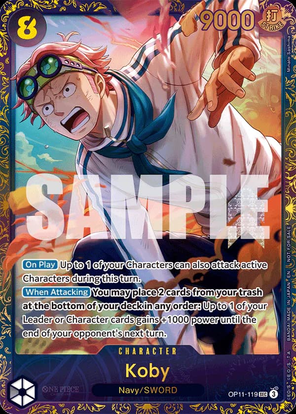Koby OP11-119 Official alternate printing 2