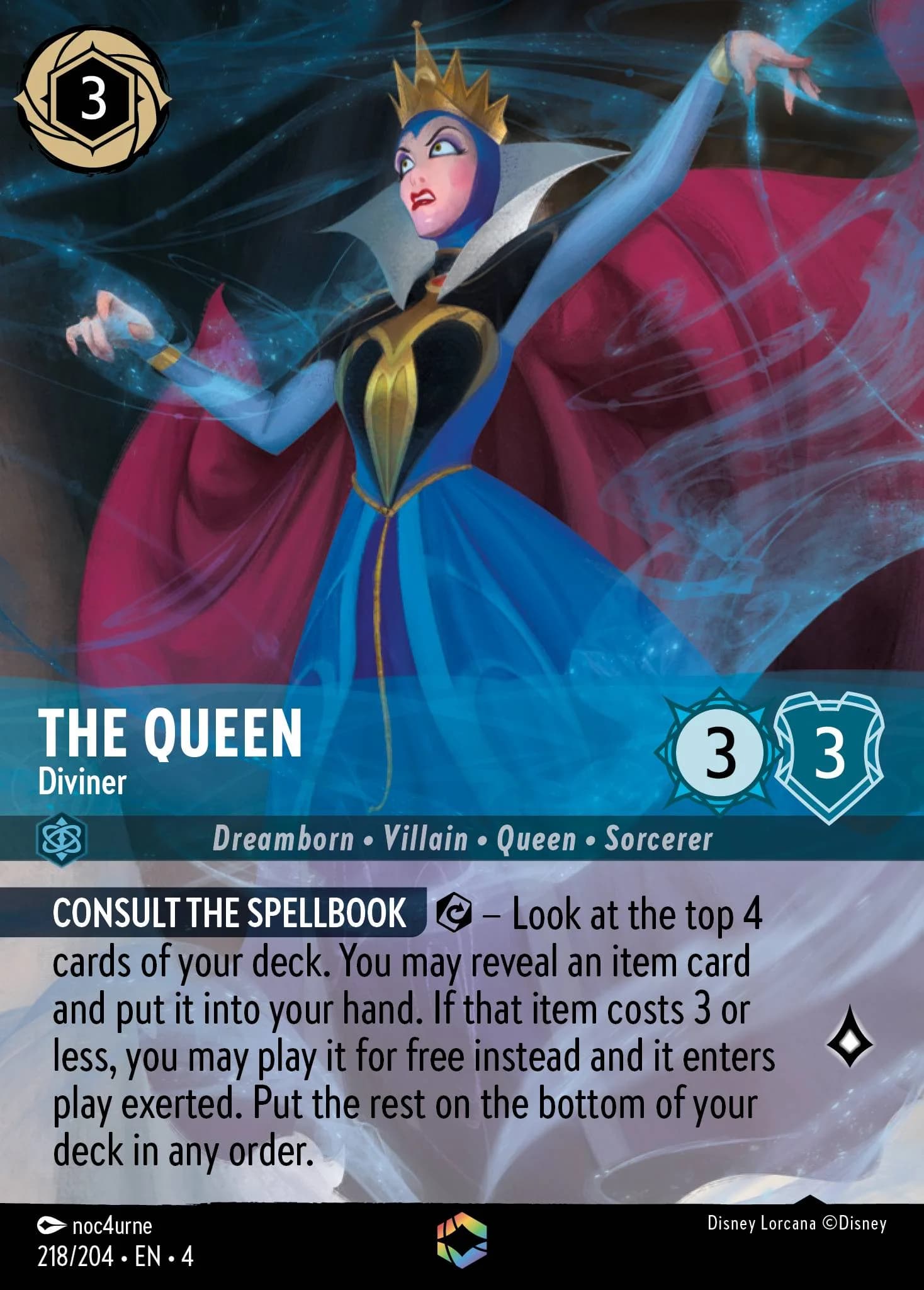 The Queen - Diviner 218/204 from Ursula's Return