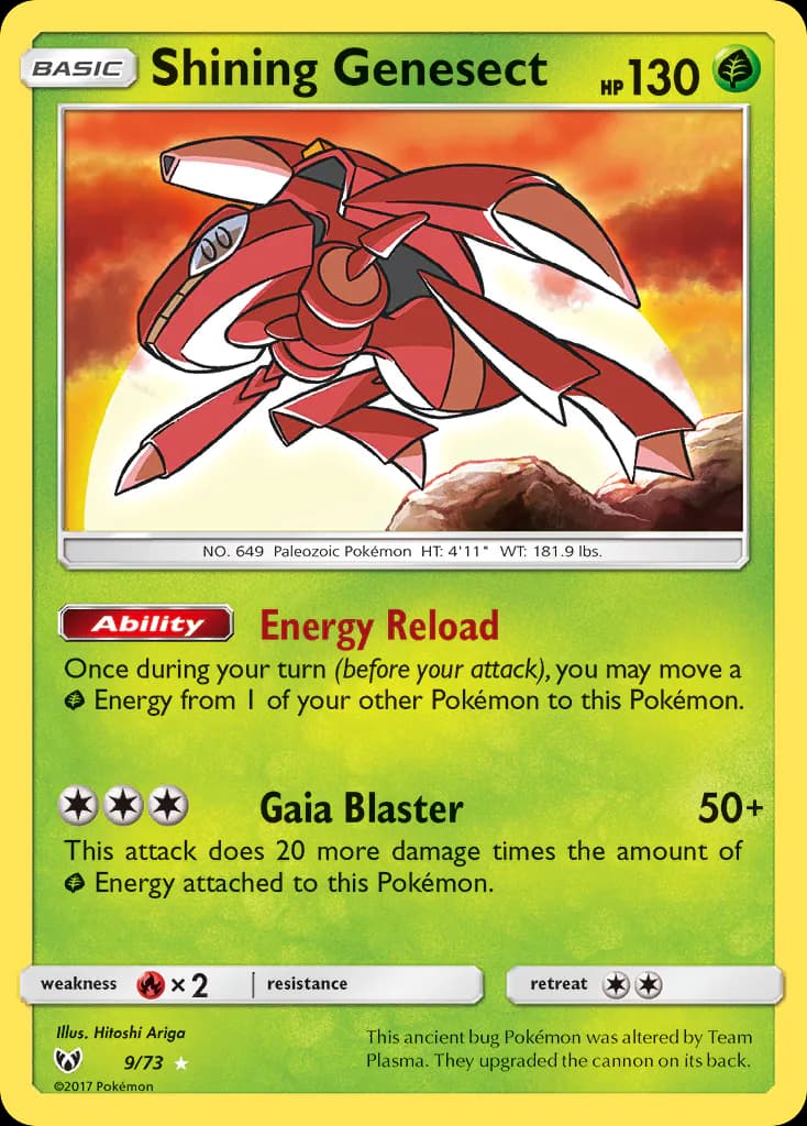 Shining Genesect 9/73 from Shining Legends