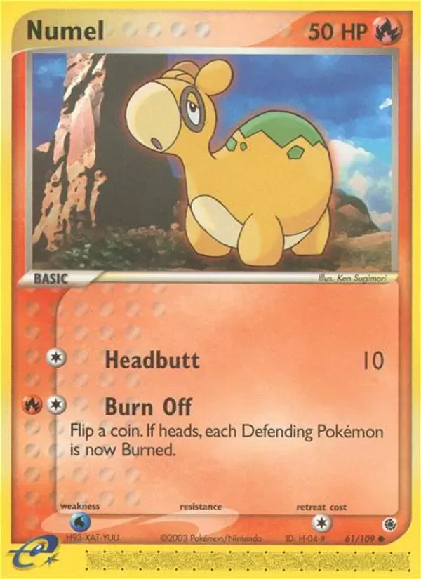 Numel 61/109 from EX Ruby & Sapphire