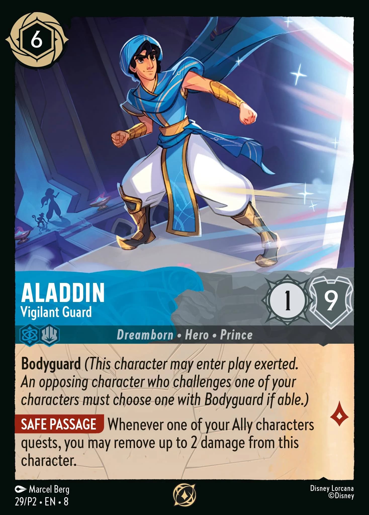 Aladdin - Vigilant Guard 29/P2 from Reign of Jafar