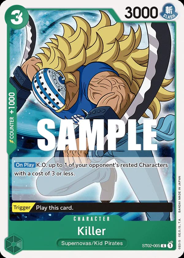 Killer ST02-005 Standard printing