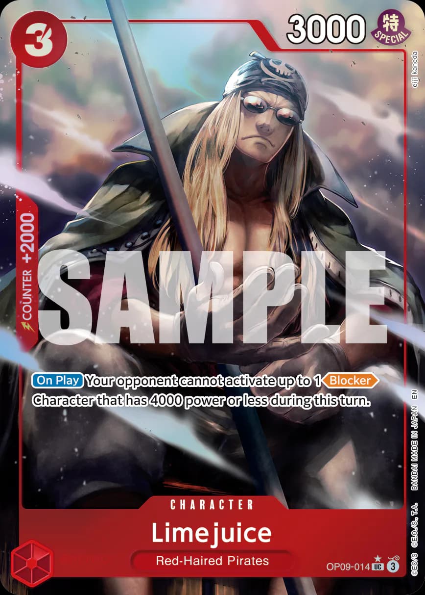 Limejuice OP09-014 Official alternate printing 2