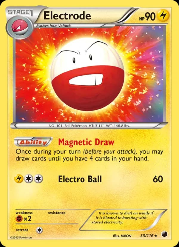 Electrode 33/116 from Plasma Freeze
