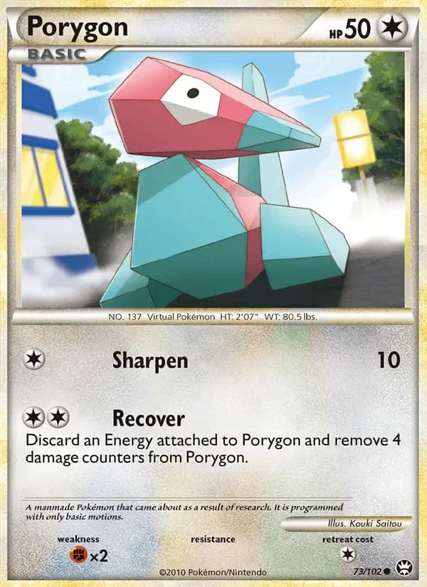 Porygon 73/102 from Triumphant