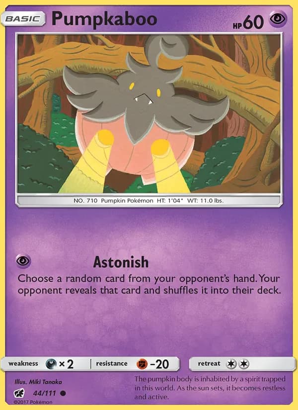 Pumpkaboo 44/111 from Crimson Invasion
