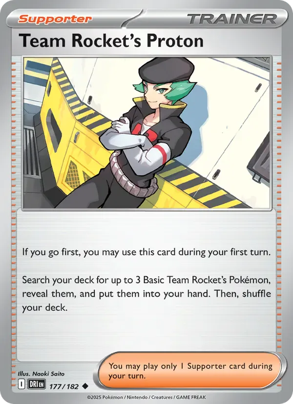 Team Rocket's Proton 177/182 from Destined Rivals