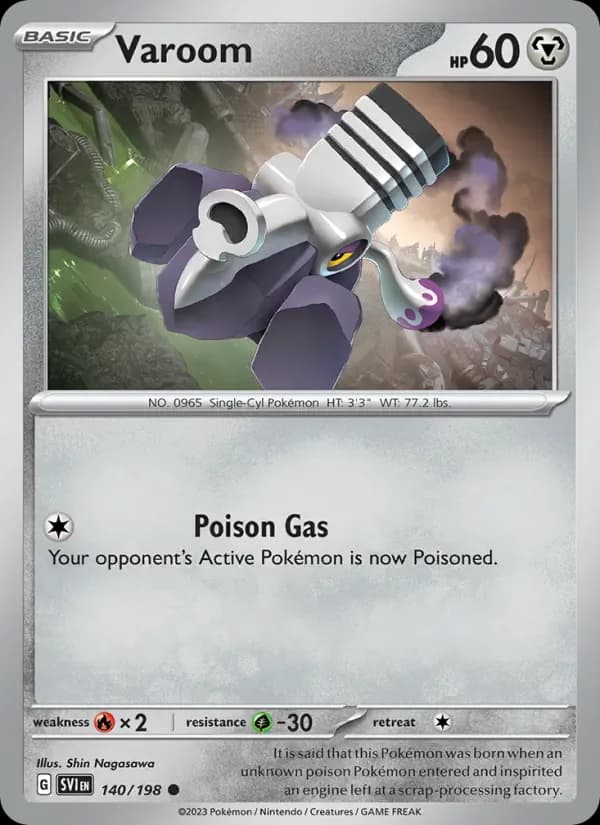 Varoom 140/198 from Scarlet & Violet Base Set