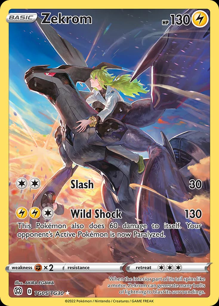Zekrom TG05/TG30 from Brilliant Stars