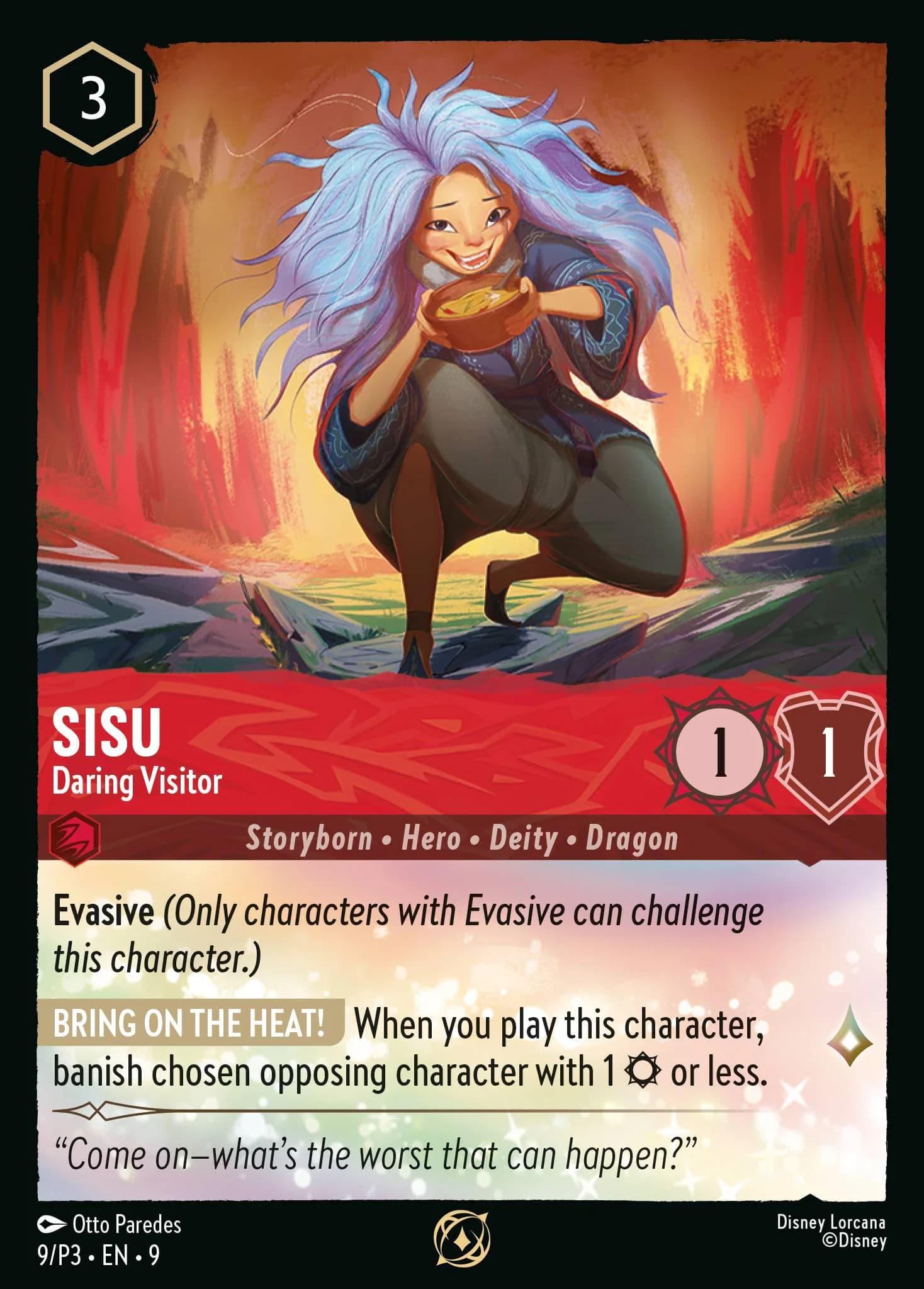 Sisu - Daring Visitor 9/P3 from Fabled