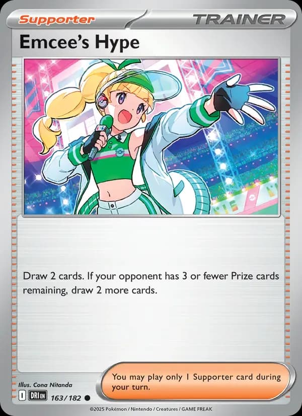 Emcee's Hype 163/182 from Destined Rivals