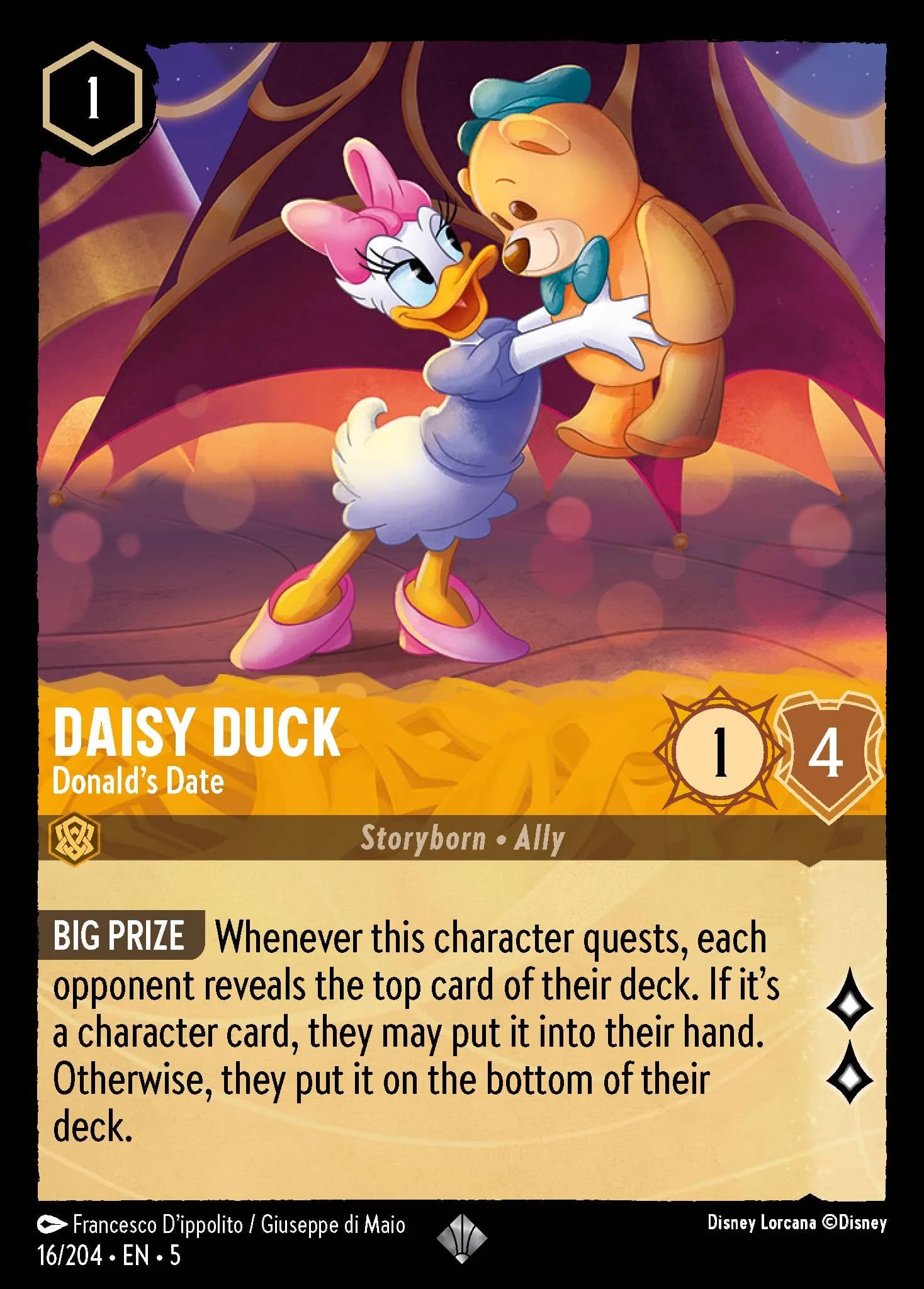 Daisy Duck - Donald's Date 16/204 from Shimmering Skies
