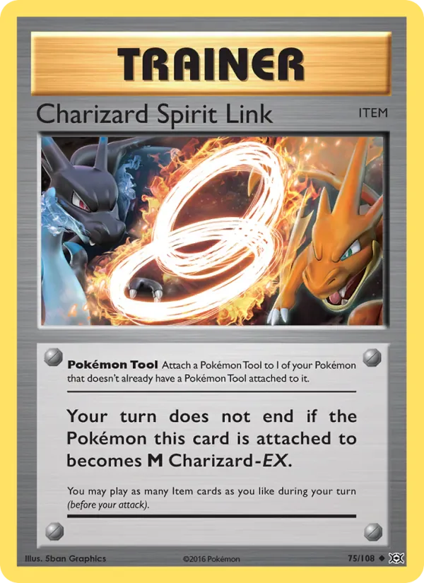 Charizard Spirit Link 75/108 from Evolutions