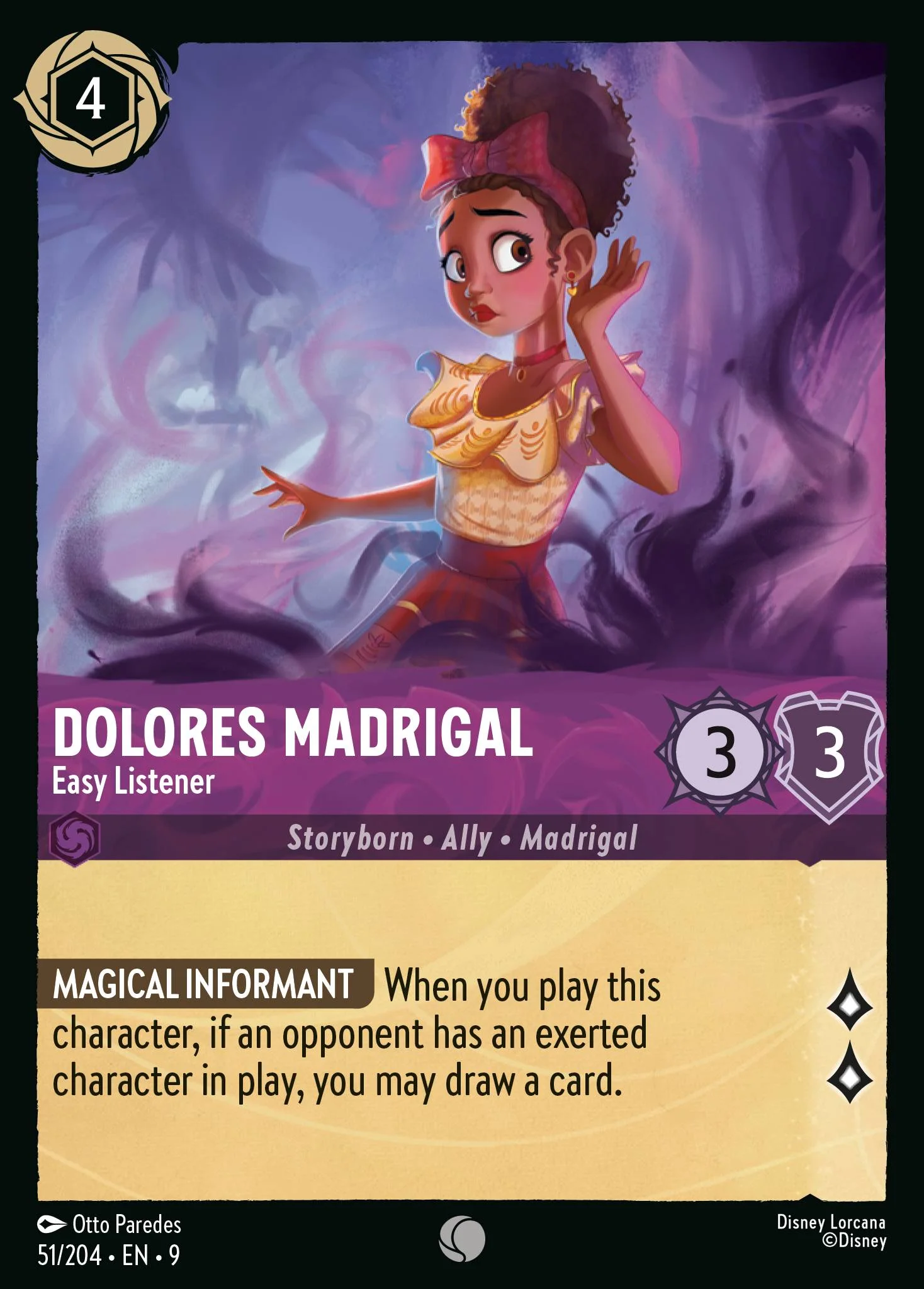 Dolores Madrigal - Easy Listener 51/204 from Fabled