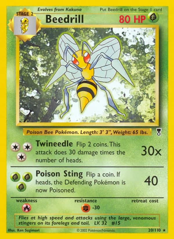 Beedrill 20/110 from Legendary Collection