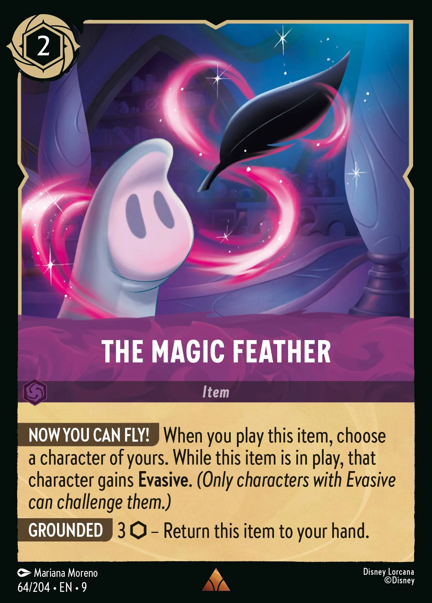 The Magic Feather 64/204 from Fabled