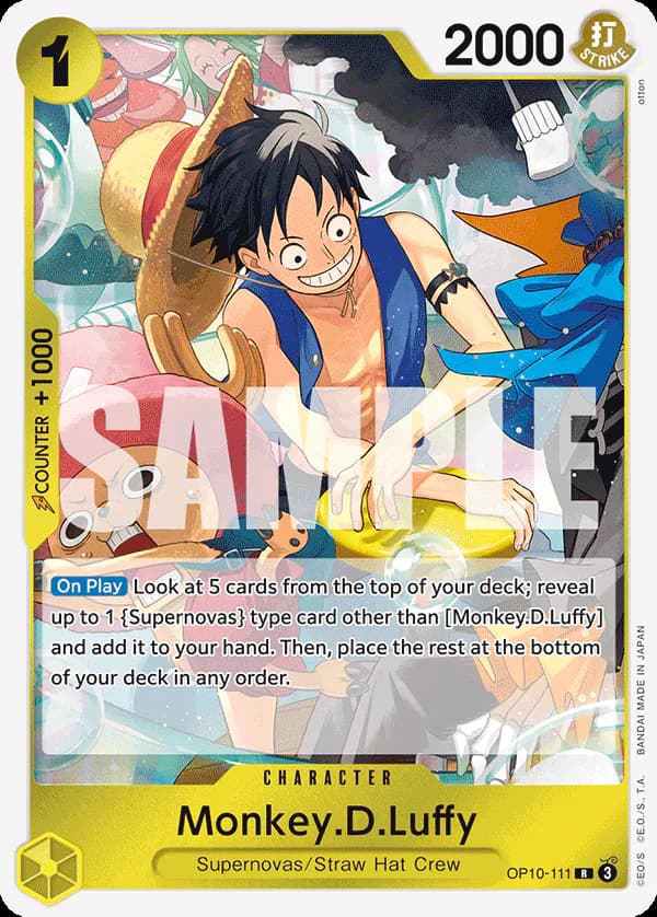 Monkey.D.Luffy OP10-111 Standard printing