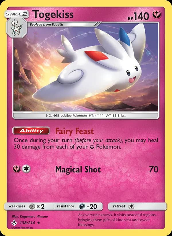 Togekiss 138/214 from Unbroken Bonds