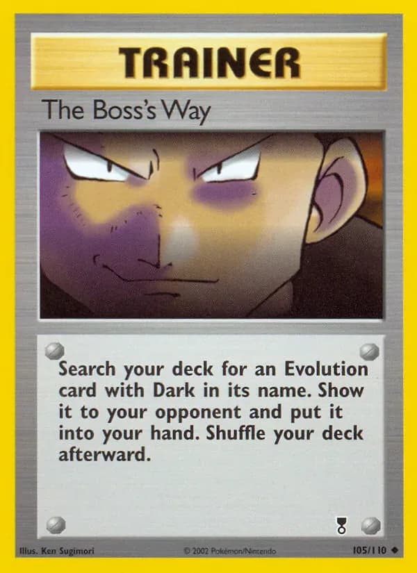 The Boss's Way 105/110 from Legendary Collection