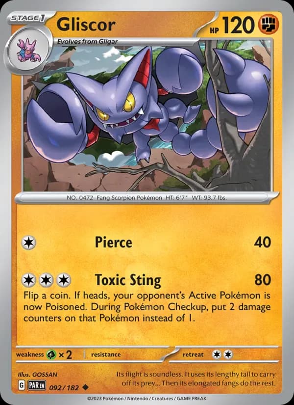 Gliscor 092/182 from Paradox Rift