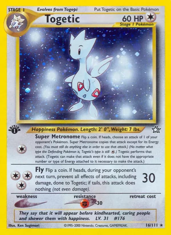 Togetic 16/111 from Neo Genesis