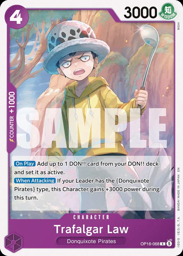Trafalgar Law OP16-068 Standard printing