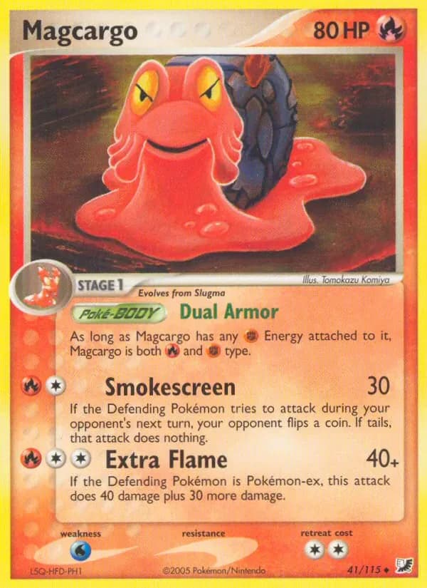 Magcargo 41/115 from EX Unseen Forces