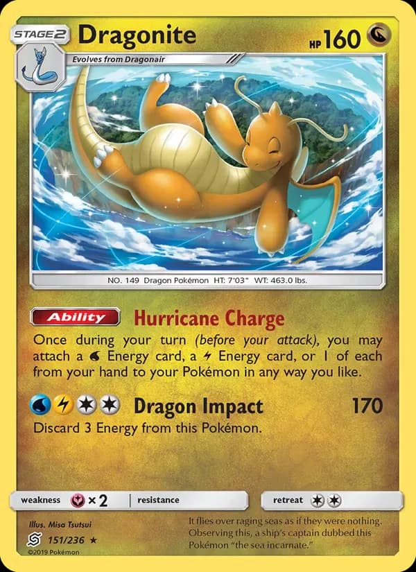 Dragonite 151/236 from Unified Minds