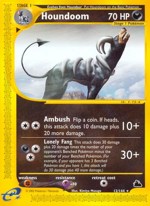 Houndoom 12/144 from Skyridge