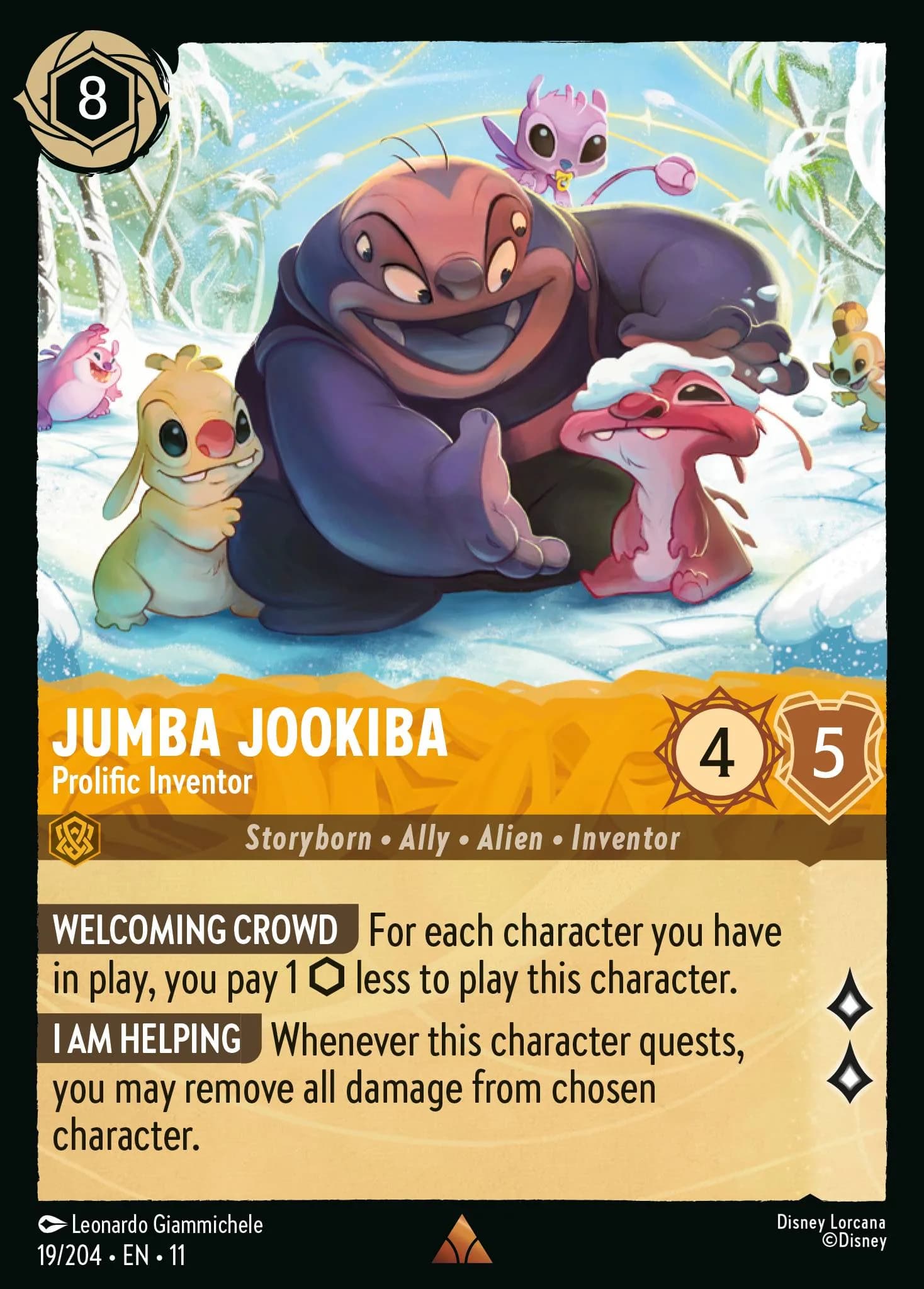 Jumba Jookiba - Prolific Inventor 19/204 from Winterspell
