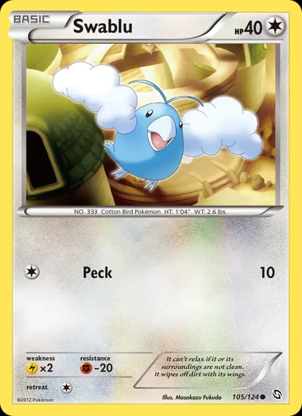 Swablu 105/124 from Dragons Exalted