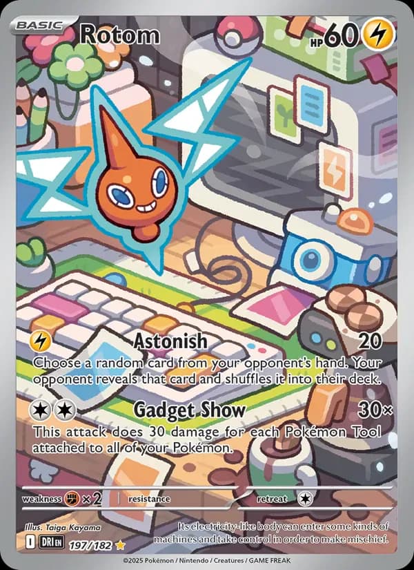 Rotom 197/182 from Destined Rivals