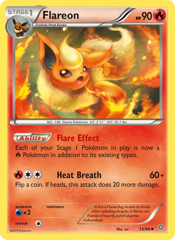 Flareon 13/98 from Ancient Origins