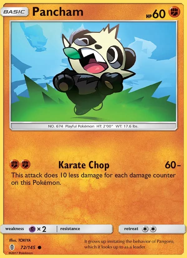 Pancham 72/145 from Guardians Rising