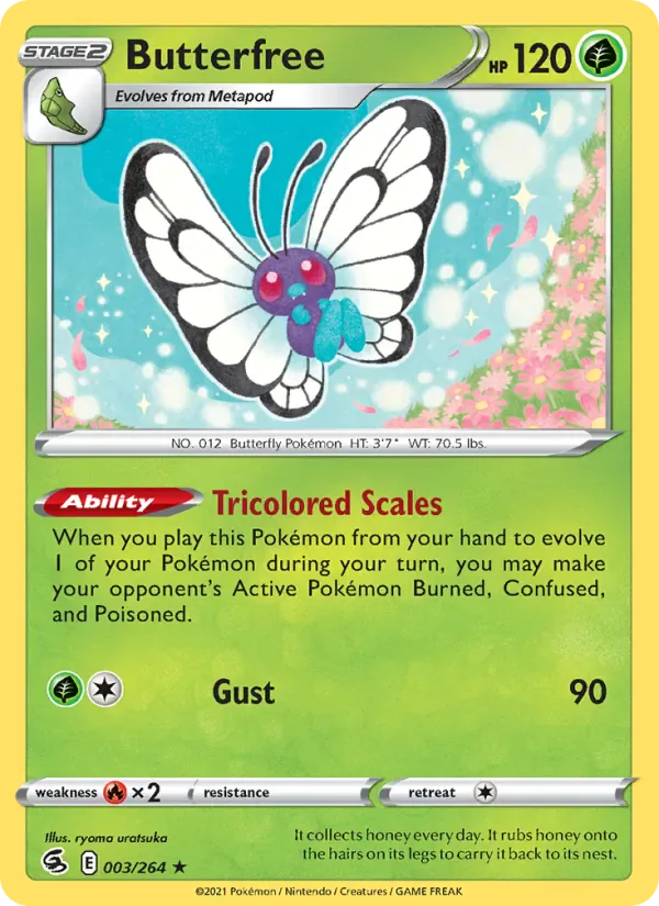 Butterfree 3/264 from Fusion Strike