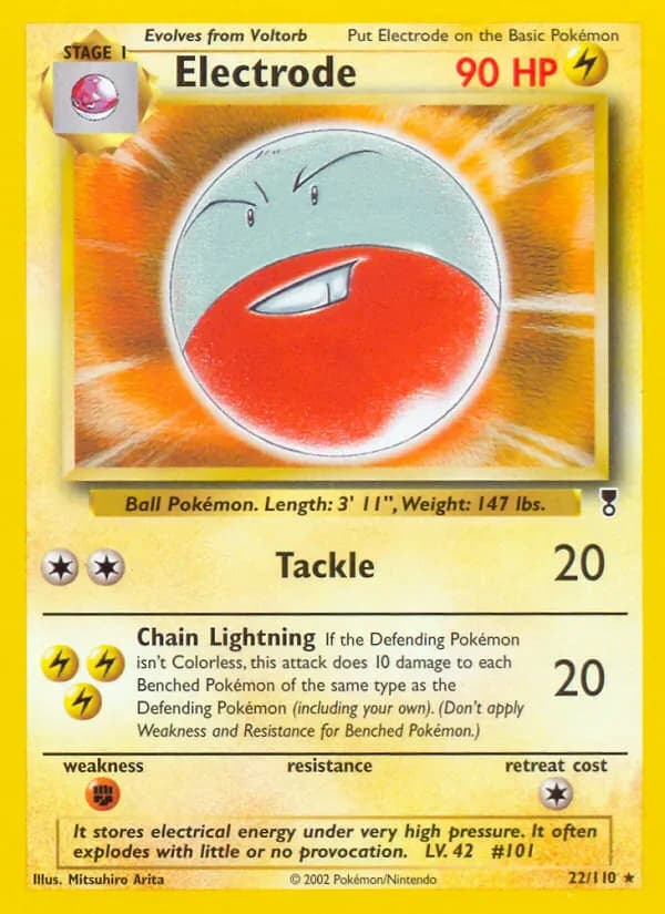 Electrode 22/110 from Legendary Collection