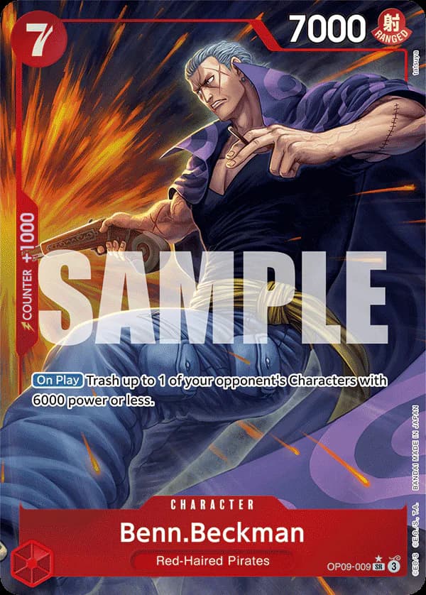 Benn.Beckman OP09-009 Official alternate printing 1