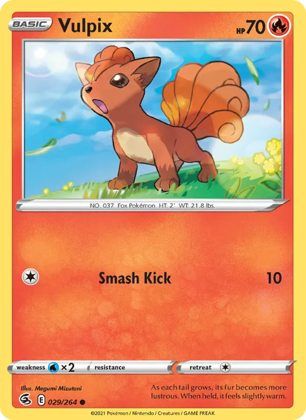 Vulpix 29/264 from Fusion Strike