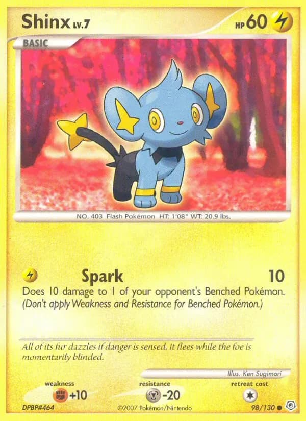 Shinx 98/130 from Diamond & Pearl