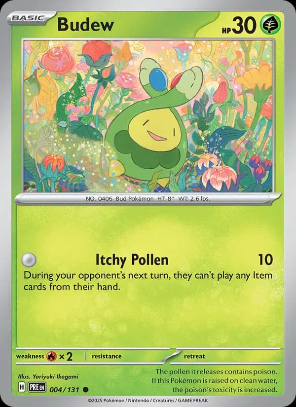 Budew 004/131 from Prismatic Evolutions
