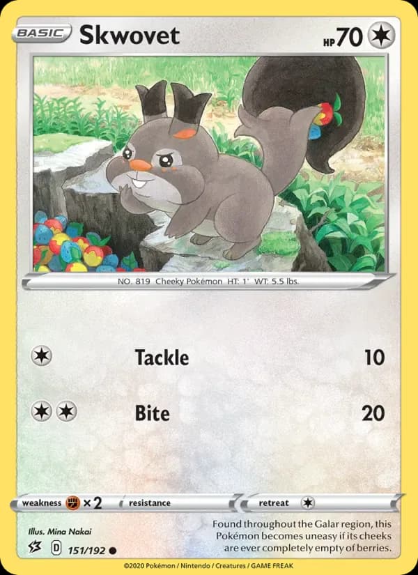 Skwovet 151/192 from Rebel Clash