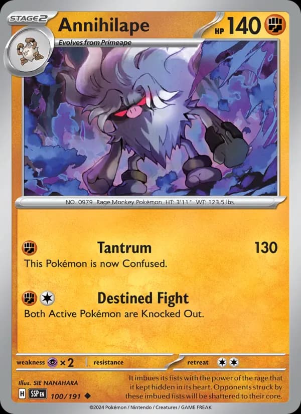 Annihilape 100/191 from Surging Sparks