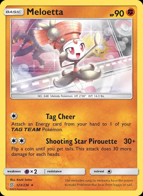 Meloetta 123/236 from Unified Minds