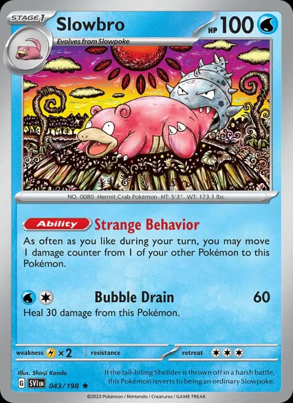 Slowbro 043/198 from Scarlet & Violet Base Set