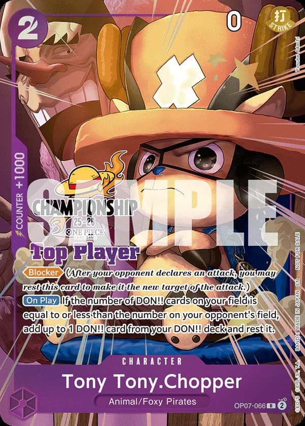 Tony Tony.Chopper OP07-066 Official alternate printing 1