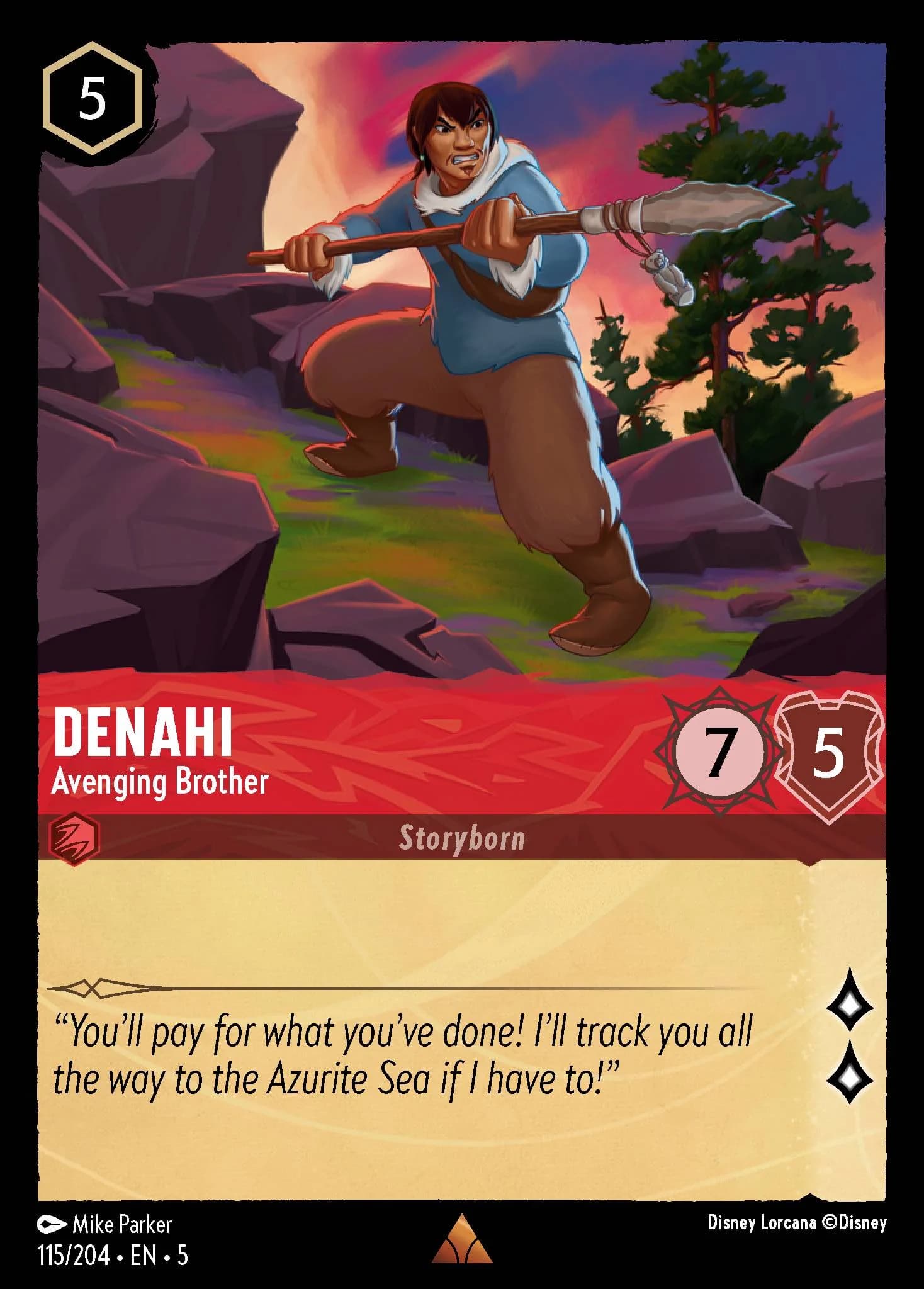 Denahi - Avenging Brother 115/204 from Shimmering Skies