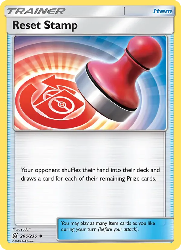 Reset Stamp 206/236 from Unified Minds