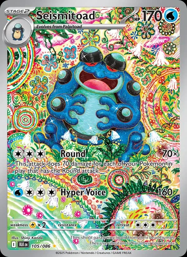 Seismitoad 105/86 from Black Bolt
